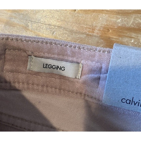 NWT Calvin Klein Jeans Legging Pants Size 4 Women’s Pink - Picture 4 of 11